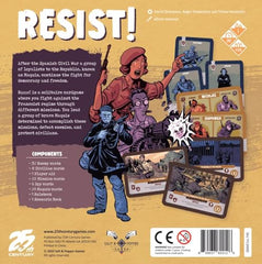 Resist! draw pile close-up reveals the deck-destruction mechanic at work.