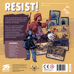 Resist! mission tiles up close illustrate escalating objectives for solo missions.