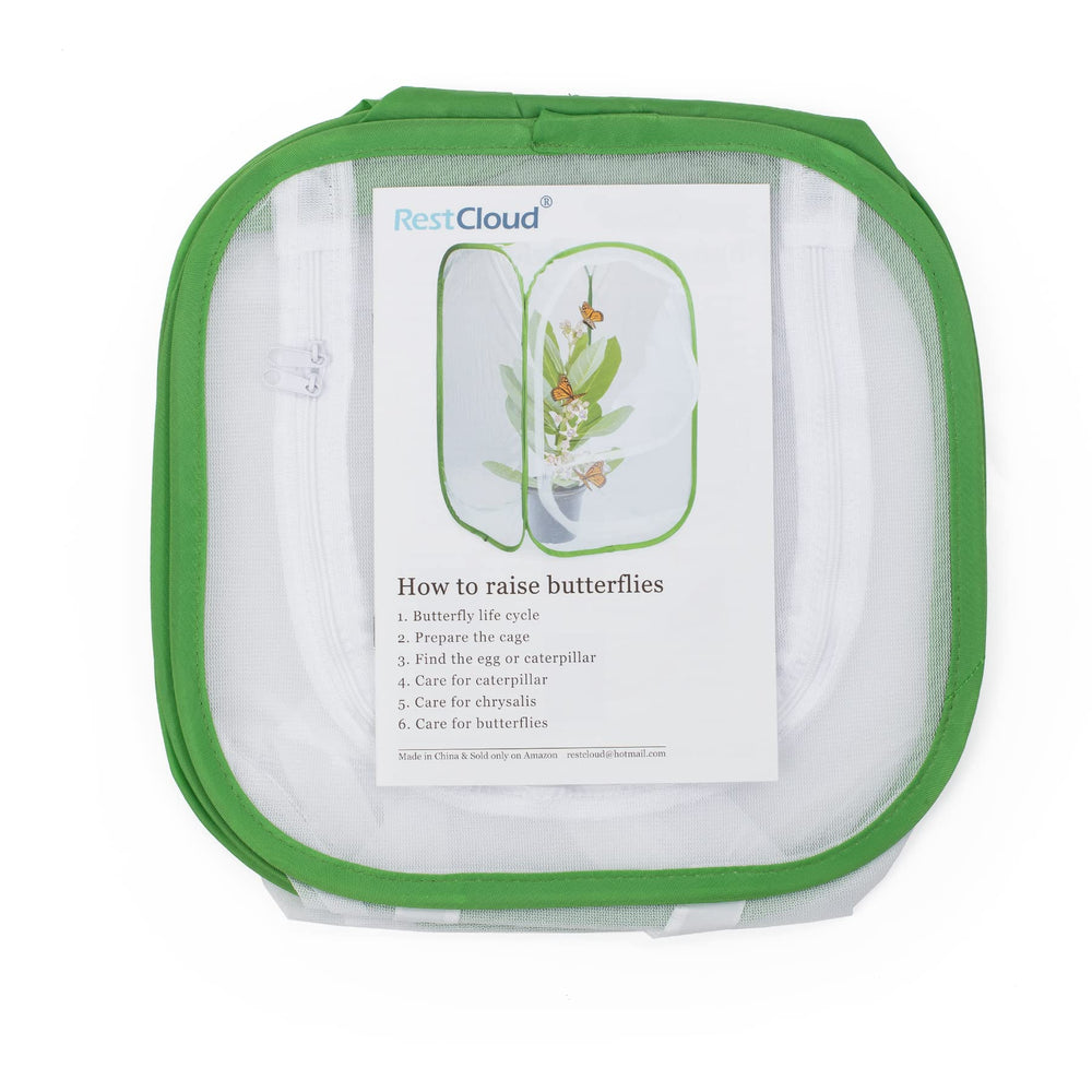 RESTCLOUD Easy-fold storage keeps the cage compact when not in use