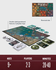 Restoration Games Unmatched Witcher two-sided battlefield board