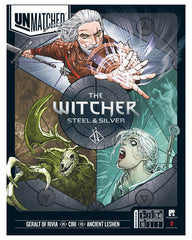 Restoration Games Unmatched Witcher Geralt miniature ready for duel strategy