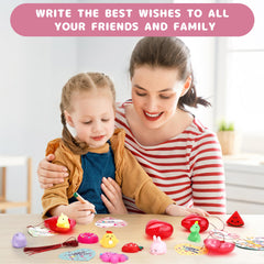 Resumplan Mochi Squishy Toys heart cases keep toys organized and portable.