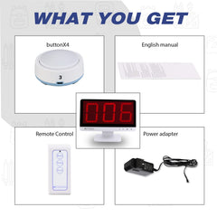 Retekess TM101 competitive mode provides clear buzz-in signals.