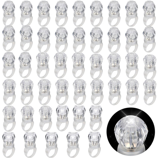 Retisee LED rings diamond shape glow for party decor and photo moments