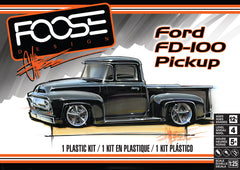 Revell Foose FD-100 wheels and tires convey period style