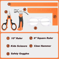REXBETI claw hammer designed for small hands and real-world practice