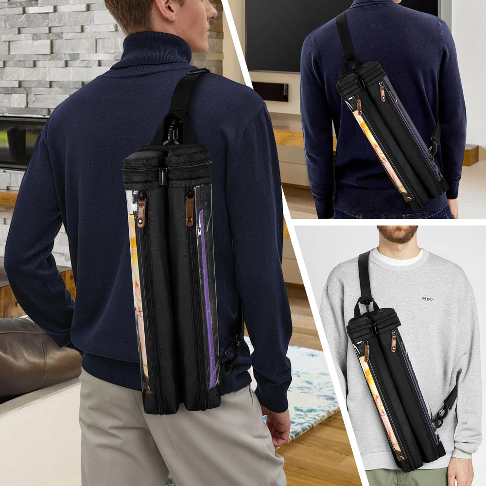 Rexmica playmat tube case strap and handle for easy transport