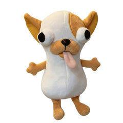 RHHSSE tongue-out Chihuahua plush enhances any shelf, bed, or desk display.