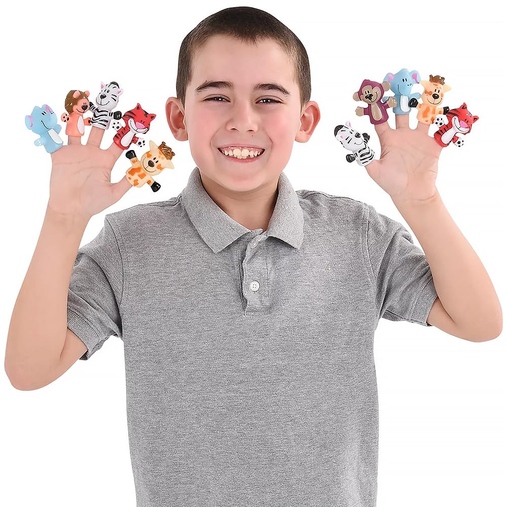 Rhode Island Novelty elephant finger puppet supports interactive storytelling and classroom fun.