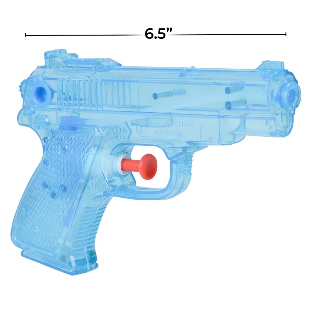 Rhode Island Novelty 6-inch neon water squirter cap removal shown for easy filling