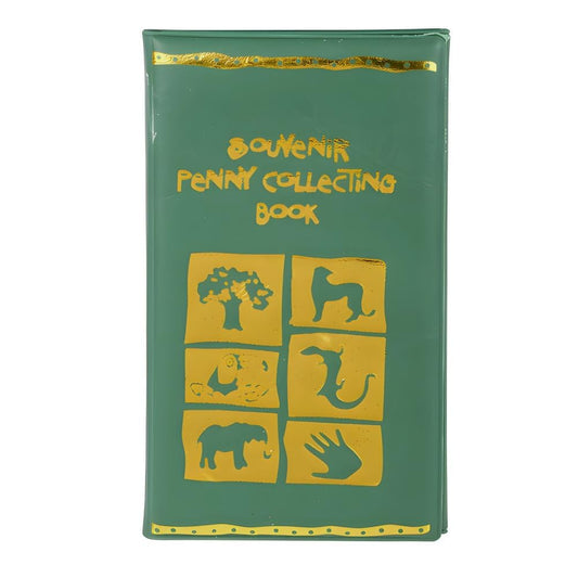 Rhode Island Novelty Green Zoo Penny Book cover, ideal for small hands and beginner collectors.
