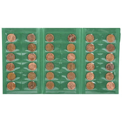 Rhode Island Novelty Green Zoo Penny Book age 3+ friendly design supports early learning.