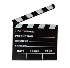 Rhode Island Novelty Hollywood clapboard front view adds cinematic flair.