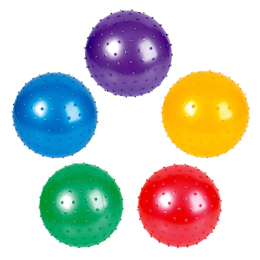 Rhode Island Novelty knobby ball 7inch with spikes for tactile outdoor play and grip