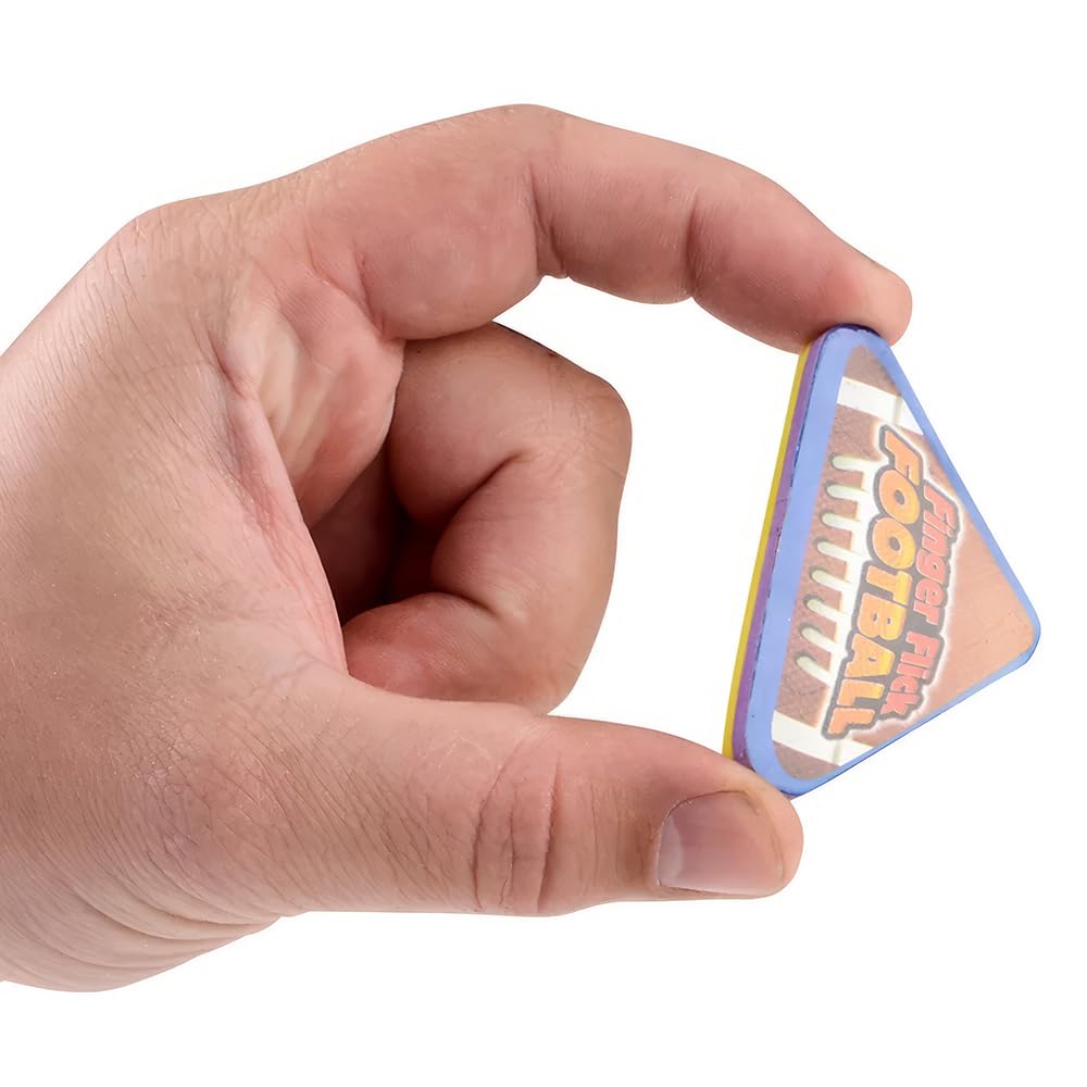 Rhode Island Novelty portable finger flick football game pack for on-the-go fun.