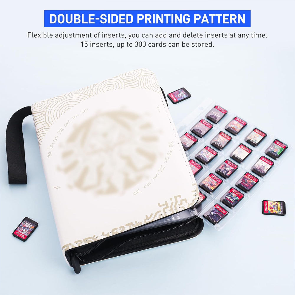 RHOTALL binder compatible with Amiibo mini cards and other small cards