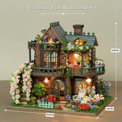 RHZN interior with tiny furniture shows meticulous detail for display