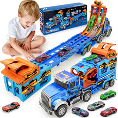 RIANEAN carrier truck with lights and sounds for engaging toddler playtime