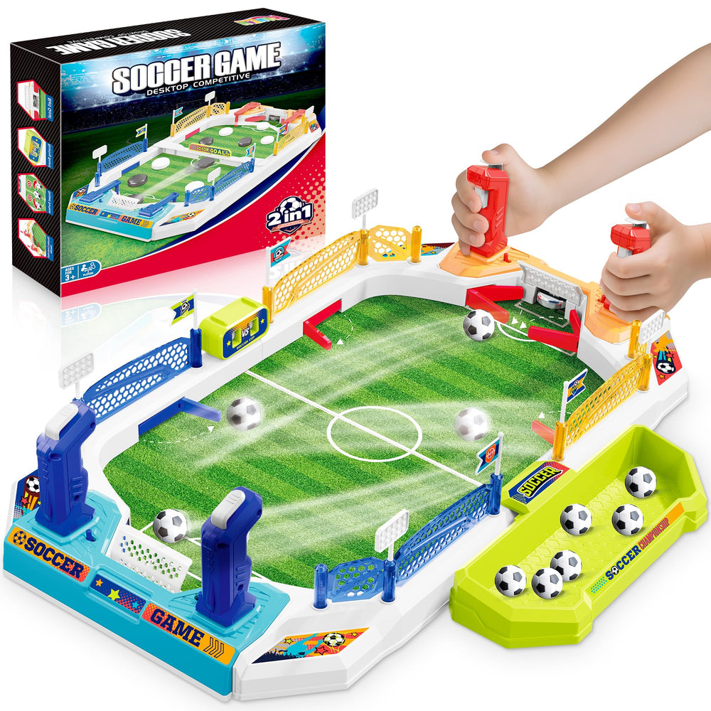 RIANEAN Mini Soccer Board Game full set for immersive family play.