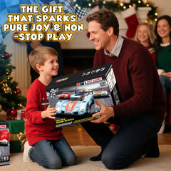 RIANEAN slot car track offers dual power modes for home or on-the-go racing.
