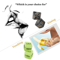 Ribbonvet compact 0.7 inch dice for travel.