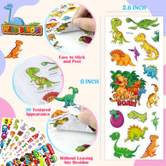 Riccioofy 3D foam stickers showcase tactile textures for imaginative play