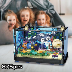 RiceBlock Ocean Diorama display-ready model sparks curious observation