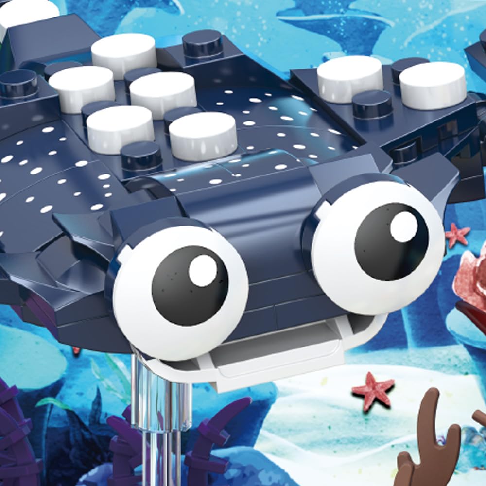 RiceBlock Ocean Diorama poseable elements support interactive learning