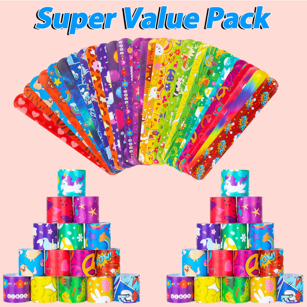 RICEDUO slap bracelets galaxies design, vibrant wristbands for celebrations
