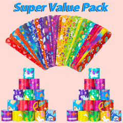 RICEDUO slap bracelets galaxies design, vibrant wristbands for celebrations