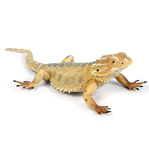 Rich Boxer lizard figurine closeup craftsmanship highlights fine details and high-quality plastic.