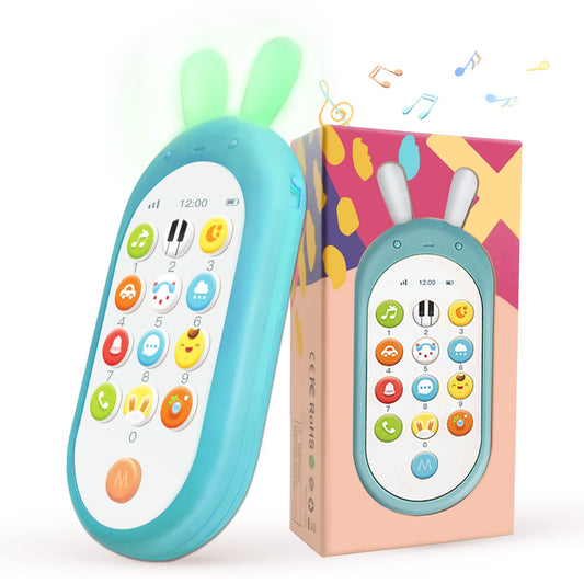 Richgv Baby Phone with 12 learning modes sparks early exploration
