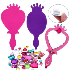 RICHNESS princess mirrors made from 2mm unbreakable acrylic for safe play.