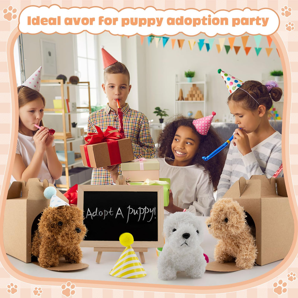 Rigibright Adopt A Puppy kraft boxes help kids take home memories.