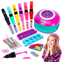 RIKONDA nail art kit cover showing organized color palette for at-home manicures