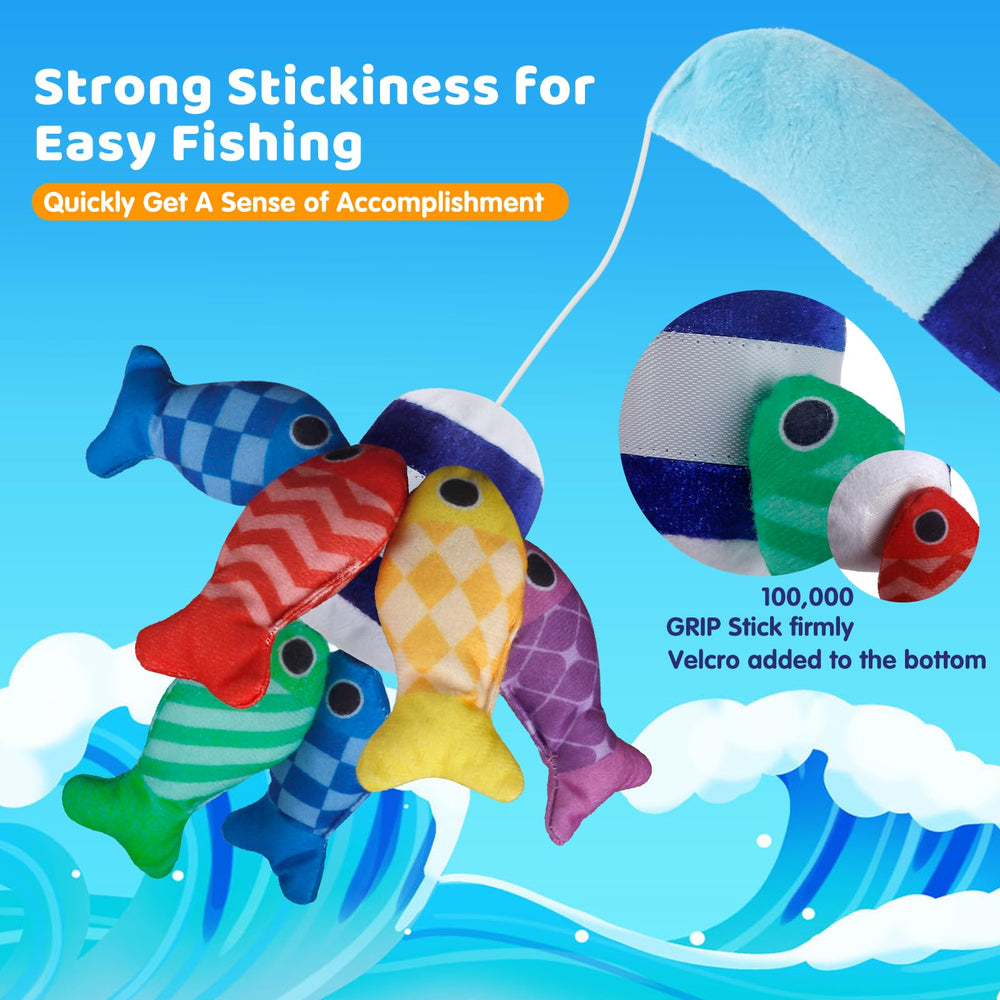 Rincalivestra 5 stackable fish buckets help with sorting and early spatial awareness.