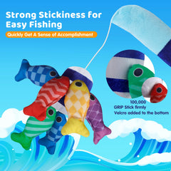 Rincalivestra 5 stackable fish buckets help with sorting and early spatial awareness.