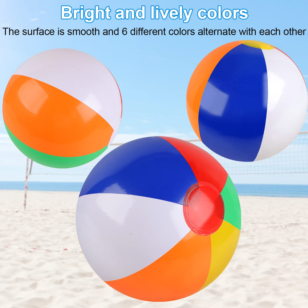 Rindion PVC durable beach balls with reinforced seams for longevity