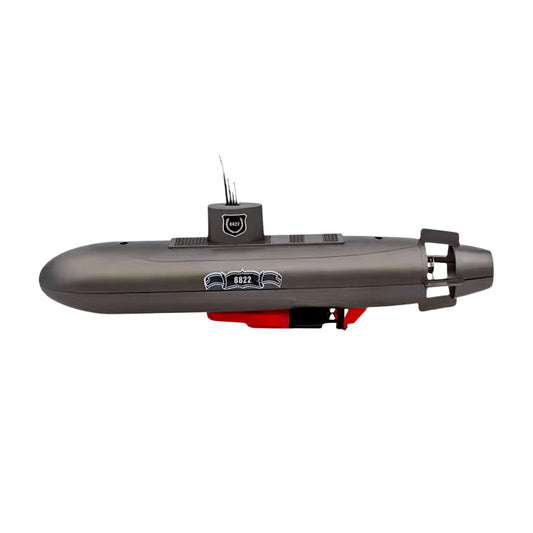 Rinnland electric submarine toy with bottom motor for smooth water movement.