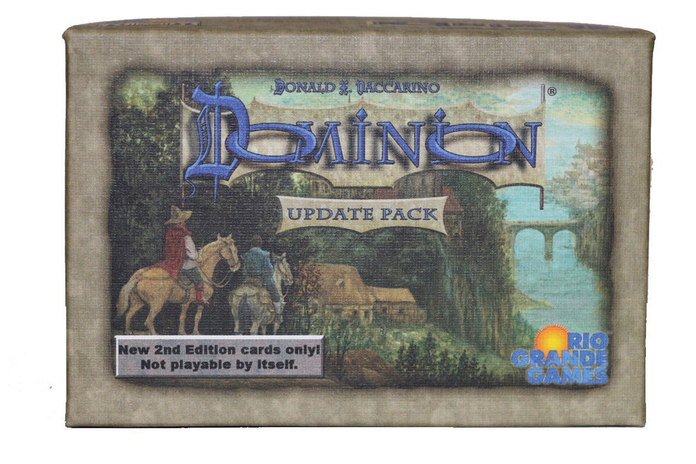 Rio Grande Games Dominion 2nd Edition update cards artwork enhances visual appeal and gameplay variety