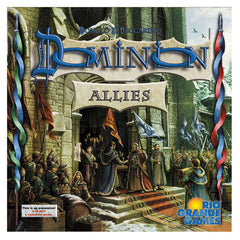 Rio Grande Games Dominion Allies kingdom piles offering expanded choices for deck builds