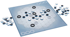 Rio Grande Games Yinsh board setup reveals a two-player abstract strategy moment.