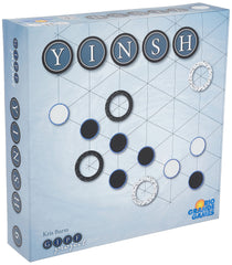 Rio Grande Games Yinsh color-changing pieces signal dynamic, evolving play.