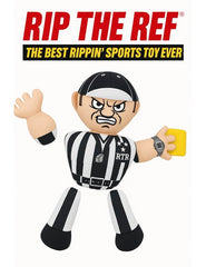Rip The Ref soft plush body ideal for playful venting at a tailgate.