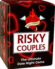 RISKY COUPLES card deck for couples, ideal for immersive date-night conversations.