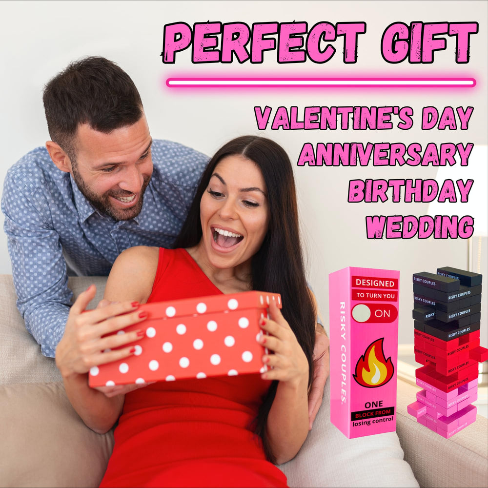 Risky Couples premium packaging makes a thoughtful Valentine gift.
