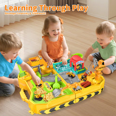 RISUNTOY non-toxic materials ensure safe, kid-friendly play on the go.