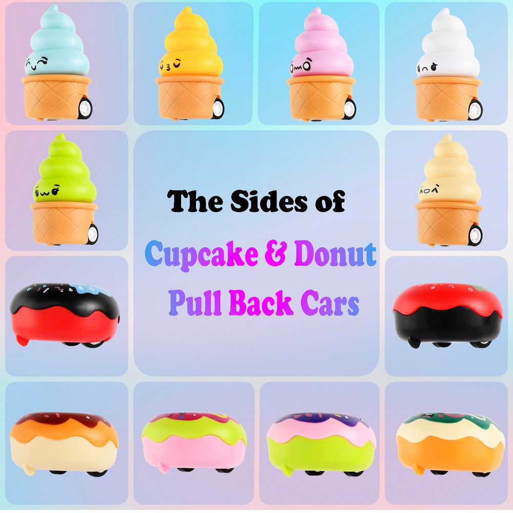 Ritastar cupcake pull-back car design supports imaginative, battery-free playtime