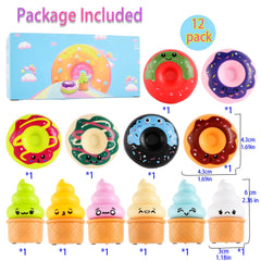 Ritastar party-favors featuring donut and cupcake cars for lively events