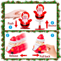 Ritastar small pull-back cars snowman design great for festive party favors.